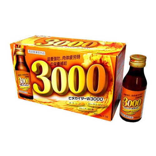 Напиток энергетический негазированный "Секрет бодрой ночи 3000", Kinyo Pharmaceutical, 100 мл, Япония