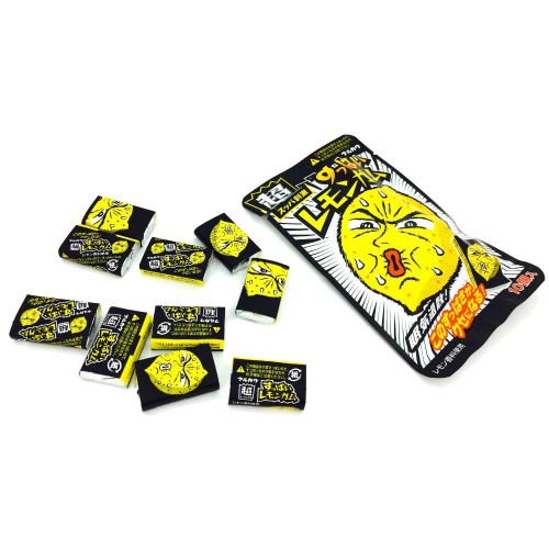 Жевательная резинка "Супер кислый лимон ", MARUKAWA 10шт 41г., Япония