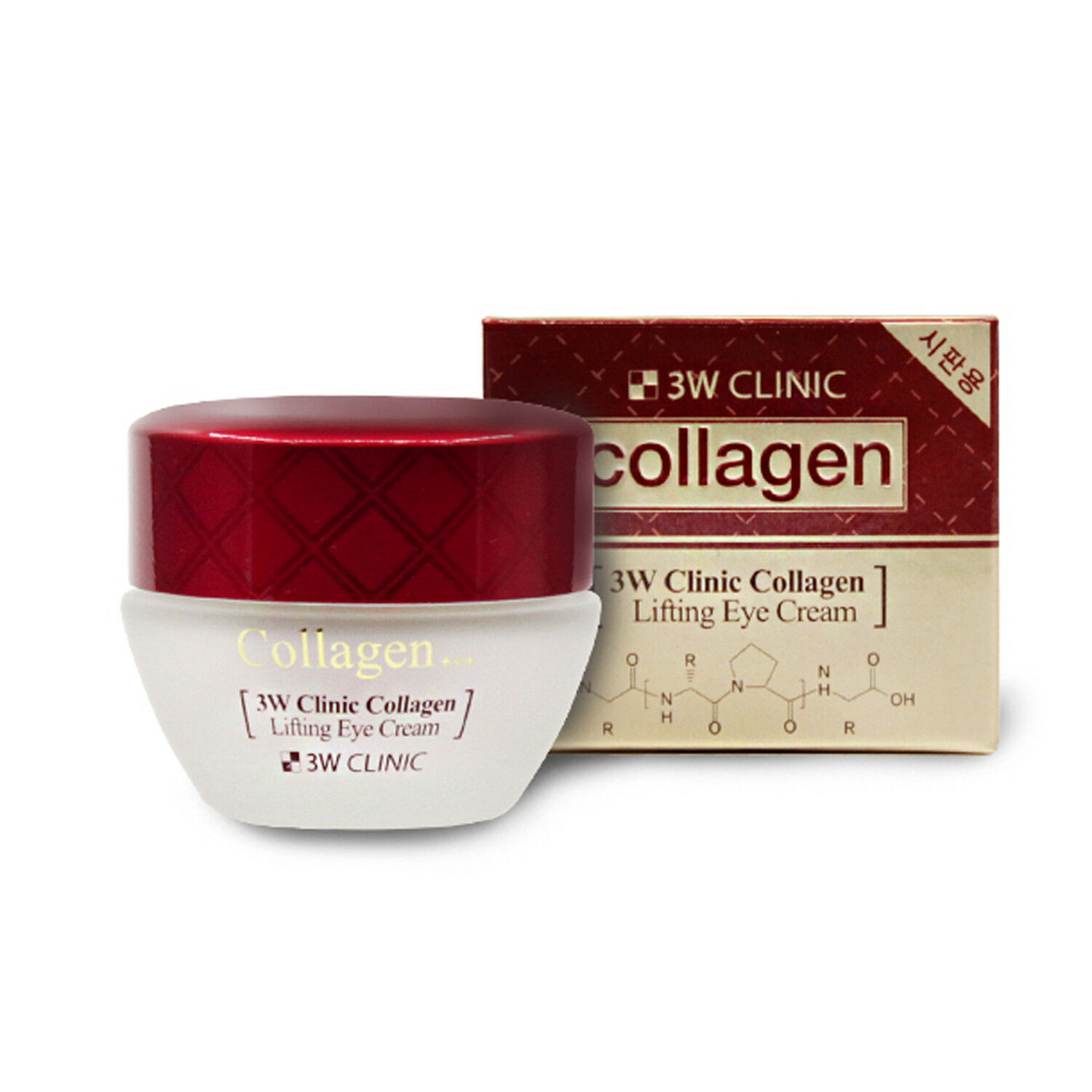 Крем для кожи вокруг глаз с коллагеном, "Collagen Lifting Eye Cream", 3W Clinic, 35 гр, Корея