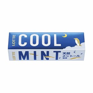 Резинка жевательная "Кул Минт" (COOL MINT GUM), Lotte, 30 гр, Япония
