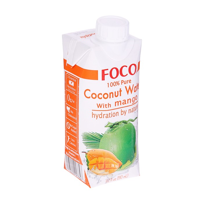 Кокосовая вода с манго "FOCO"  330 мл, Вьетнам