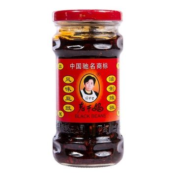 Соус Lao Gan Ma из черных соевых бобов и чили 280 г. КНР