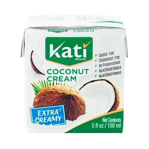 Кокосовые сливки Kati Coconut Cream 150 мл, Вьетнам