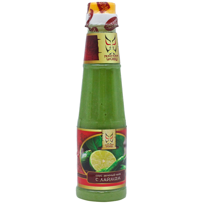 Соус Чили зелёный с лаймом "Мастер Шифу", 200 мл, Вьетнам