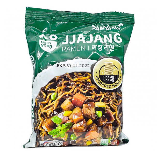 Лапша Samyang в соусе Рамен Чачжан не острая 80г. Ю.Корея, 80 гр, Корея