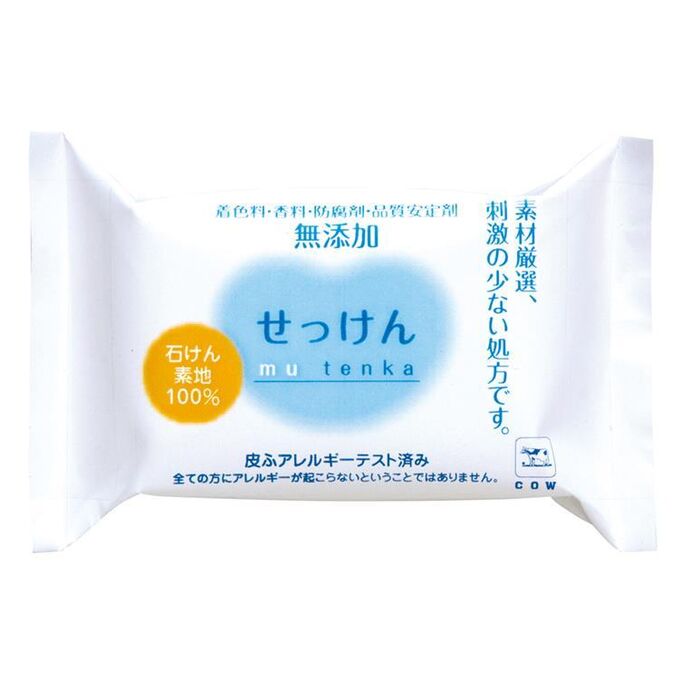 Натуральное нежное мыло ручной варки для всей семьи "Cow" 100г. COW, Япония