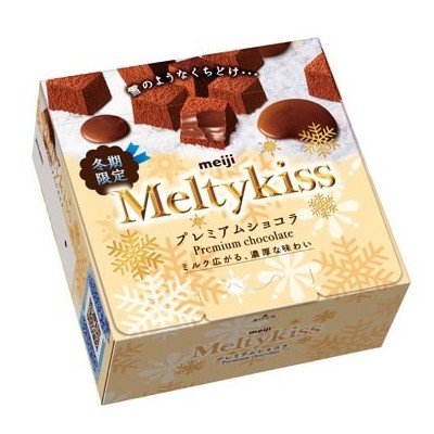 Шоколадные конфеты Трюфель Melty Kiss - Premium Chocolate Meigi 60 гр, Япония