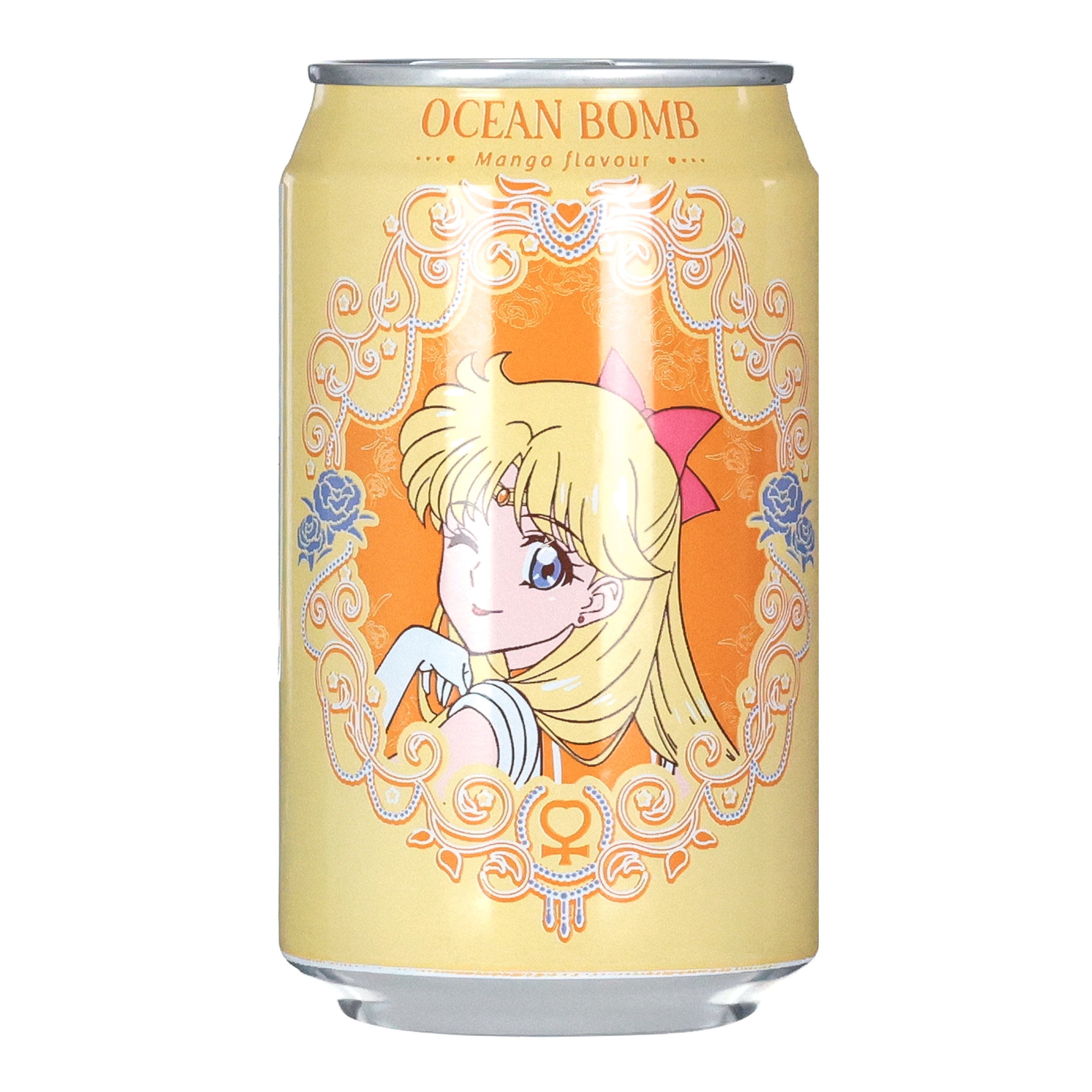 Лимонад Ocean Bomb & Sailor Moon (Venus) со вкусом Манго 330мл Тайвань