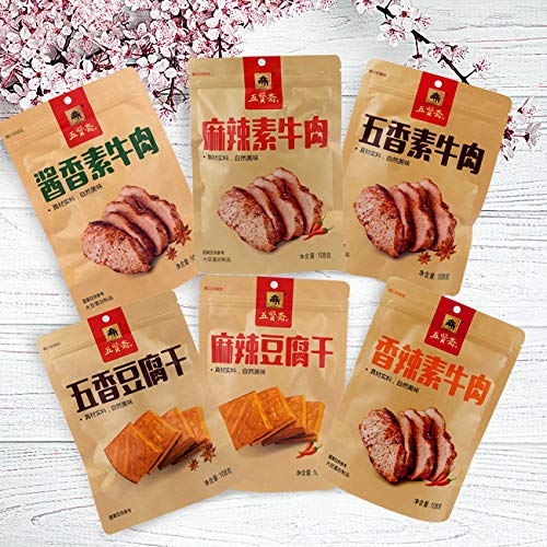 Мясо соевое с пятью специями Wuxianzhai 108г. КНР, Китай