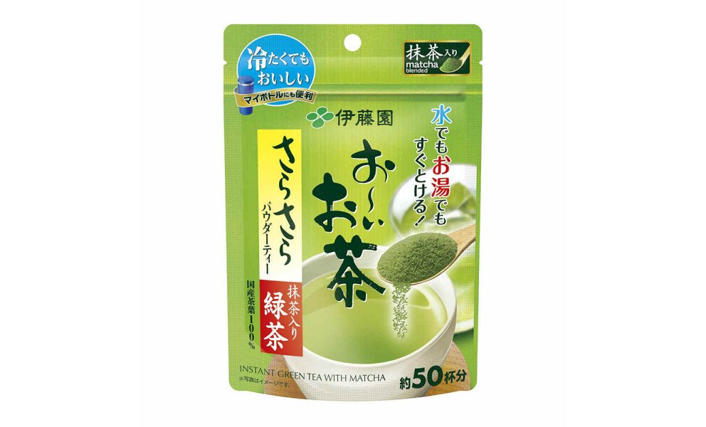 Чай зеленый с добавлением Матча растворимый  ITOEN 32 г., Япония