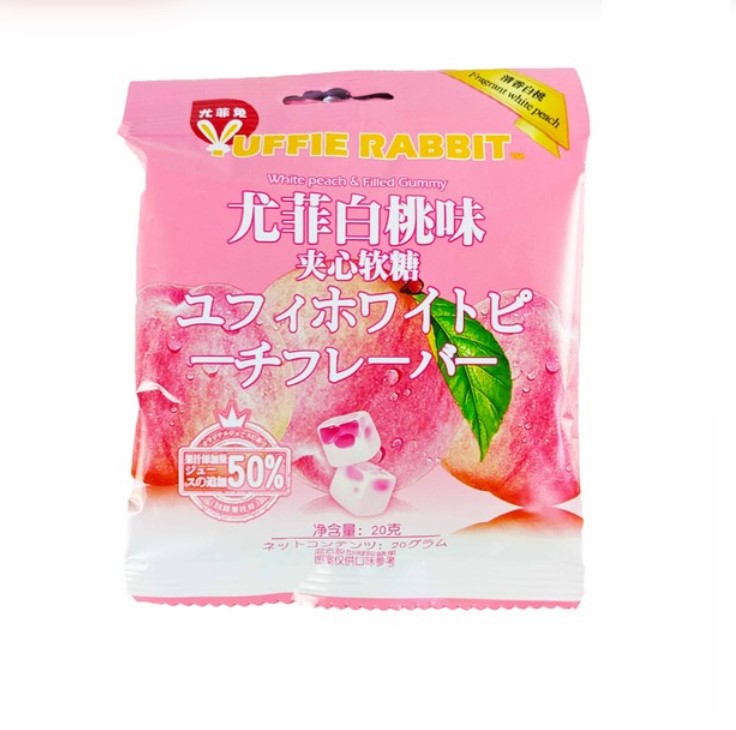Мармелад Yuffie Rabbit ПЕРСИК 20г., Китай