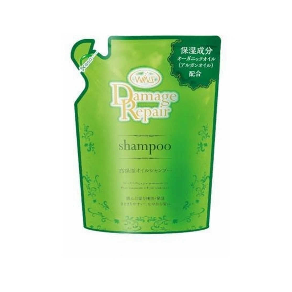 Шампунь восстанавливающий с маслом Арганы "Wins Damage Repair Shampoo" 340г. ND, Япония