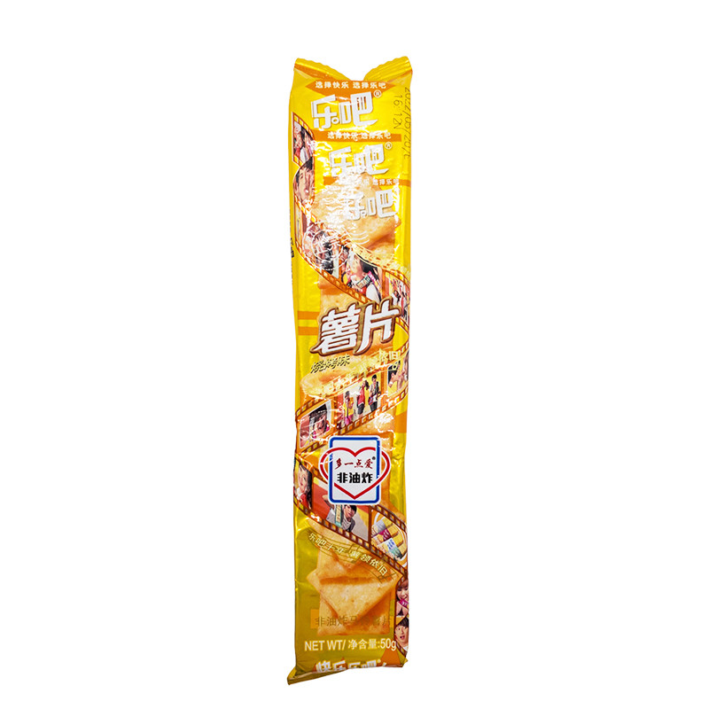 Чипсы картофельные  со вкусом барбекю  Leba 50г., Китай