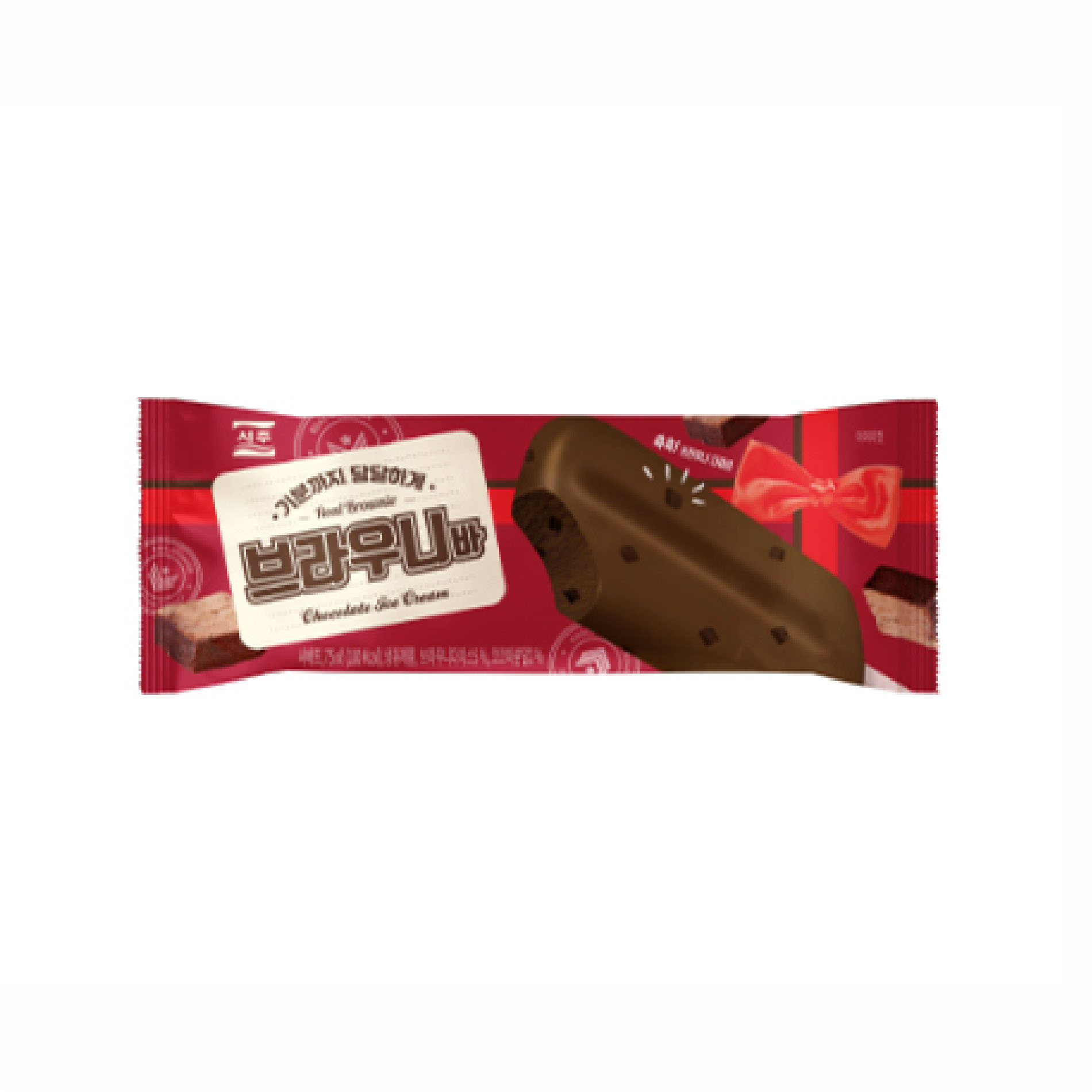 Мороженое "Шоколадный брауни" Real Brownie 75г. Seoju, Корея