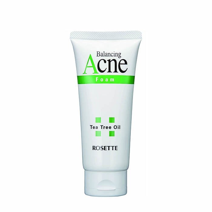 Пенка для умывания для проблемной кожи с маслом чайного дерева  "ROSETTE" "Acne Foam" 120г., Япония
