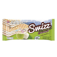 Вафли с кремом со вкусом кокоса "Swizz" 32г. Тайланд
