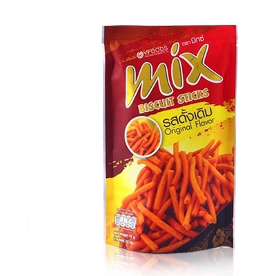 Снек MIX хрустящие палочки с оригинальным вкусом VFOODS 50г. Тайланд, Таиланд