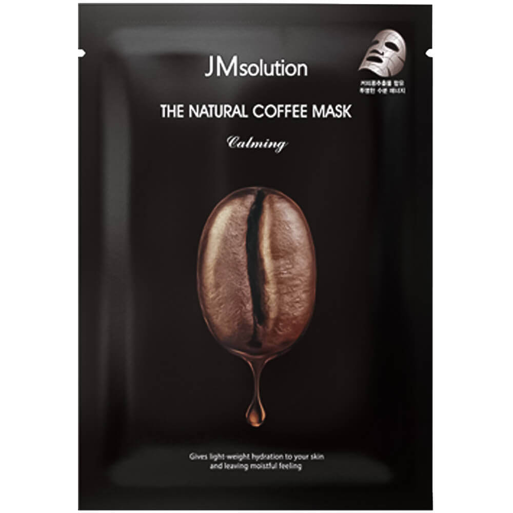 Маска для лица успокаивающая с экстрактом кофе JMSolution Mask The Natural Coffee Calming 30мл