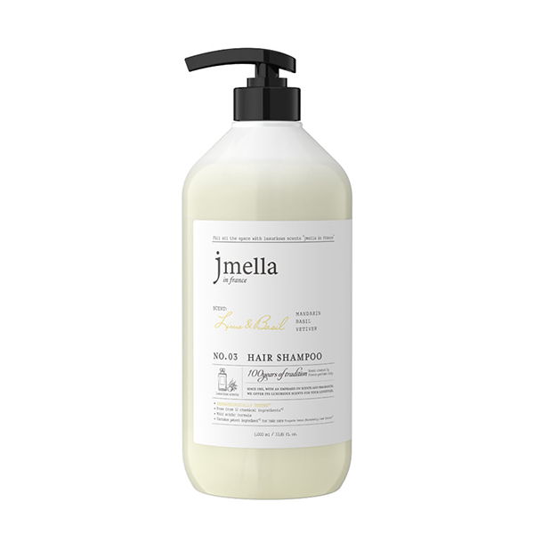 Шампунь для волос с лаймом и базиликом Jmella In France Hair Shampoo Lime & Basil 500мл