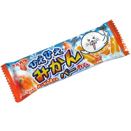 Жевательная резинка "Ледяной мандарин" Marukawa 11,7г.