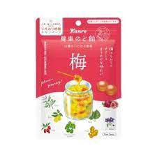 Леденцы "Японская слива и мед"  Healthy Throat Can Kanro 90г. Япония