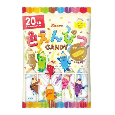 Леденцы "Цветные карандаши" Kanro 80г. Япония