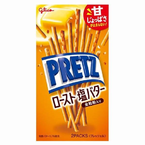 Палочки хрустящие со вкусом соленого масла Pretz Glico 62г. Япония