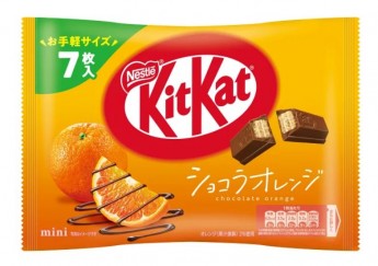 Шоколад "Kit Kat" с апельсином Chocolate Orange Kit Kat Nestle 148г. Япония, Япония