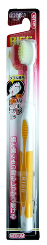 Зубная щетка (комбинированный прямой срез ворса. Мягкая) "EBISU" Япония