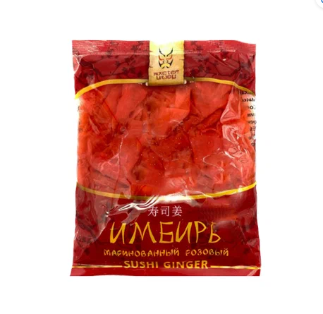 Имбирь маринованный розовый "Мастер Шифу", 300 г., КНР, Китай