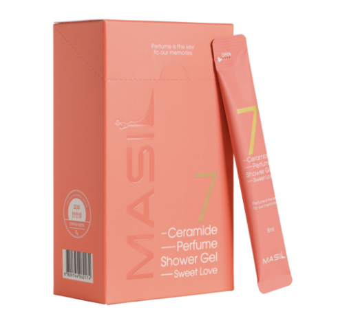 Гель для душа парфюмированный с керамидами "Сладкая любовь" Masil 7 Ceramide Perfume Sweet Love мл.
