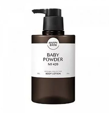 Гель для душа с пантенолом и витамином Е "Baby Powder №420" Happy Bath, 300мл.