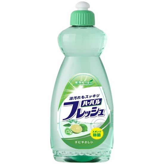 Средство для мытья посуды, овощей и фруктов с ароматом лайма "Mitsuei" 0.6л Япония
