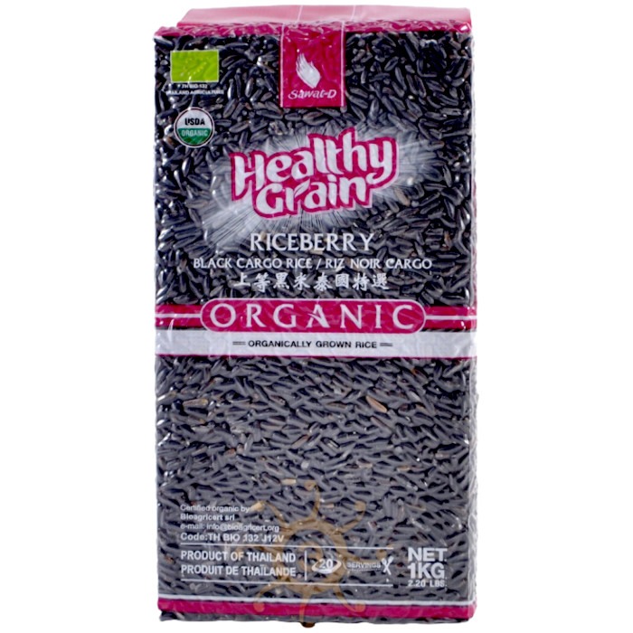 Рис черный тайский БИО SAWAT-D,1 кг, Тайланд