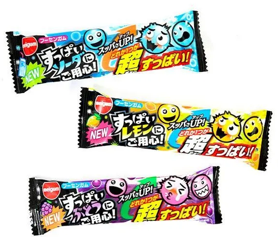 Жевательная резинка Кислая содовая Meiji, 11,4г. Япония, Япония