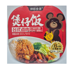 Рис "Самовар" Мишка 265г. Тушеная свинина по-тайваньски Wang Zi Feng Fan 265г. КНР