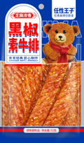 Снек Соевое мясо "Стейк с черным перцем" 72г., Shenyang Yangyang, Китай, Китай