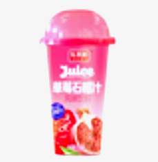 Фруктовый напиток LEQIBIN Juice Клубника - Гранат , 530мл., КНР