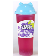 Напиток сокосодержащий LEBIN с Джус-боллами со вкусом "Винограда" , 620 мл. КНР, Китай