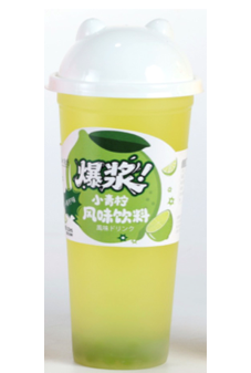 Напиток сокосодержащий LEBIN с Джус-боллами со вкусом "Лайма", 620 мл. КНР, Китай