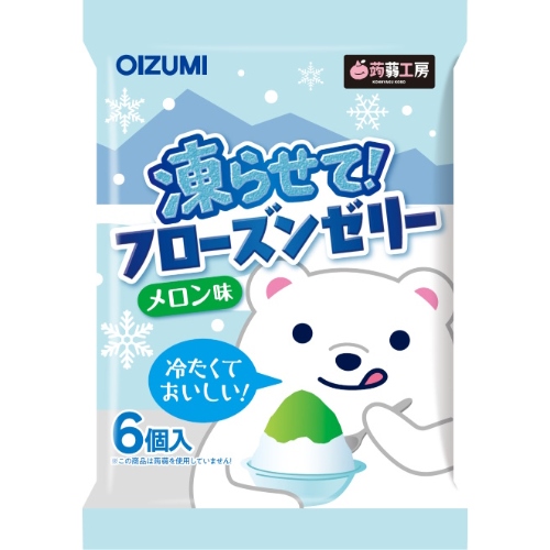 Дынное мороженое, желе для заморозки (6 порций) Shimonita 106г. Япония