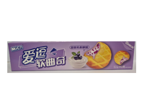 Печенье Сэндвич MICN со вкусом Черники 90г. КНР, Китай