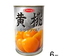 Персики желтые консервированные в сиропе, Asahi, ж/б 425г. Япония, Япония