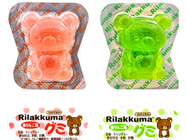 Мармелад жевательный Мишка Рилаккума яблочный Tanseido, 3 гр. Япония, Япония