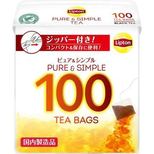 Чай черный Lipton Pure & Simple, (100 пак.) Япония