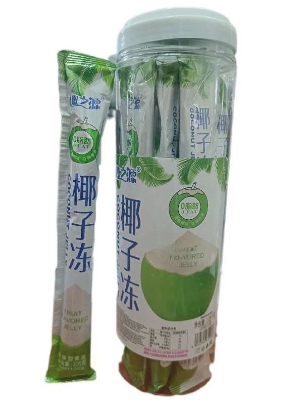 Желе фруктовый лед "Фруктовый лед Кокос" 105гр КНР