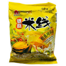 Лапша рисовая Hezhong со вкусом курицы 105г. пакет, КНР