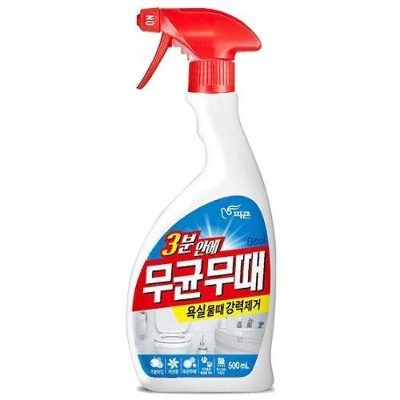 Чистящее средство супер-эффективное  для ванной комнаты (с ароматом трав) ,PIGEON ,"BISOL", 500 мл, Корея