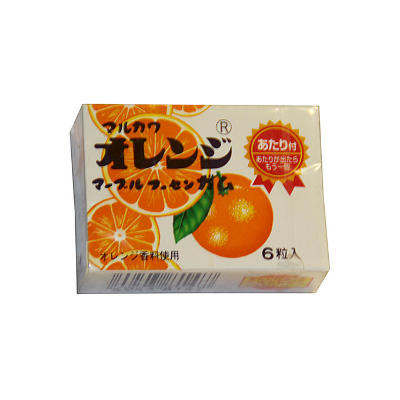 Жевательная резинка в коробочке фруктовый вкус (6 шаров), MARUKAWA, Япония