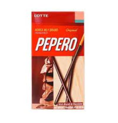 Соломка с шоколадной глазурью "Пеперо Классический" Pepero Original 47г. Ю.Корея